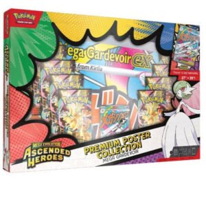Pokemon TCG 美版 Ascended Heroes Premium Poster Collection Mega Gardevoir Ex